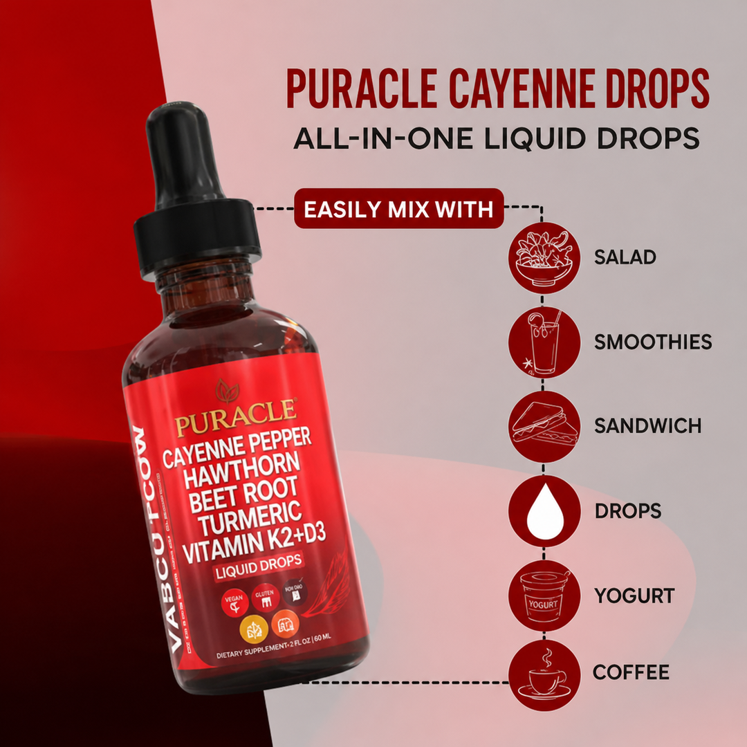 Cayenne Pepper Supplement Liquid Drops