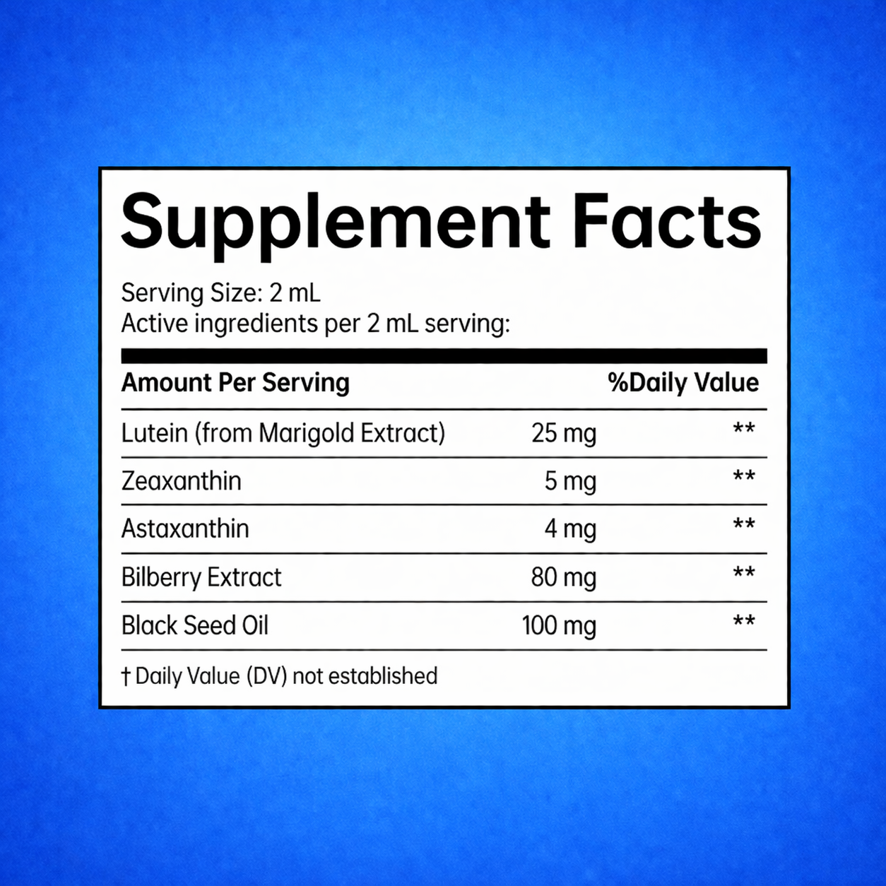 Vision Support — Macular Degeneration Formula