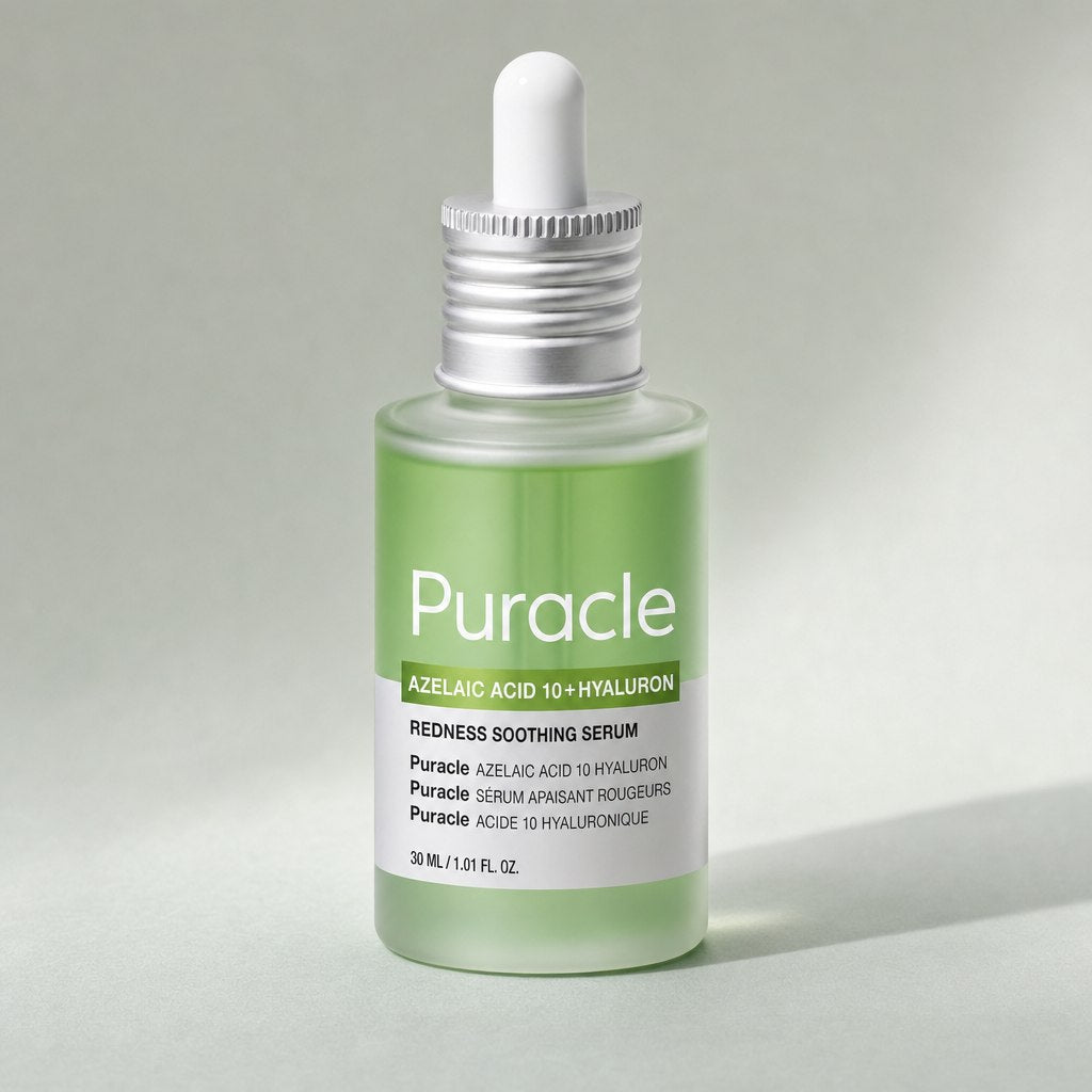 Azelaic acid 10% serum, 30 ml green glass dropper bottle