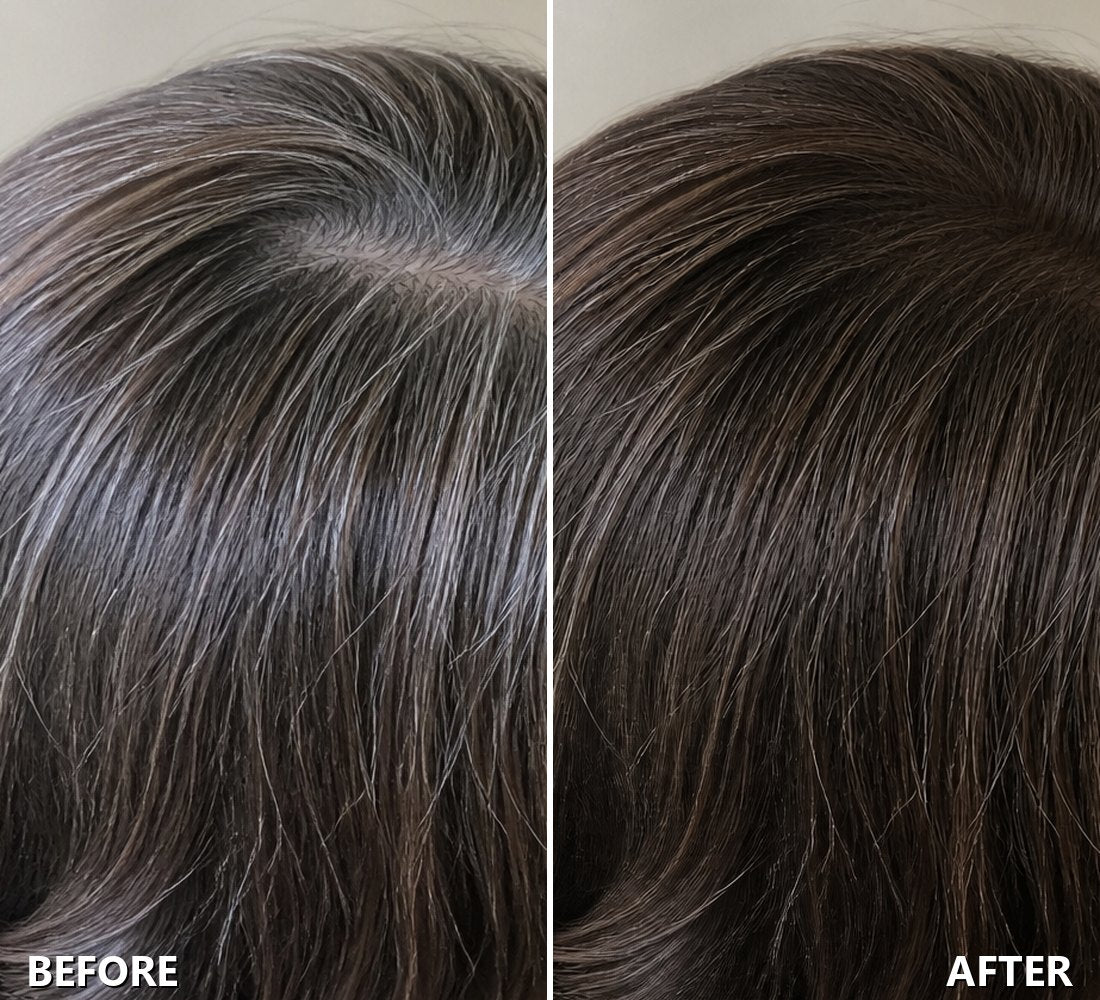 Roots before and after, in Taupe