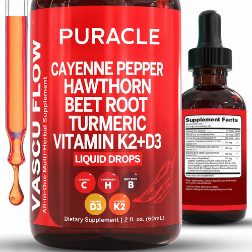 Cayenne Pepper Supplement Liquid Drops
