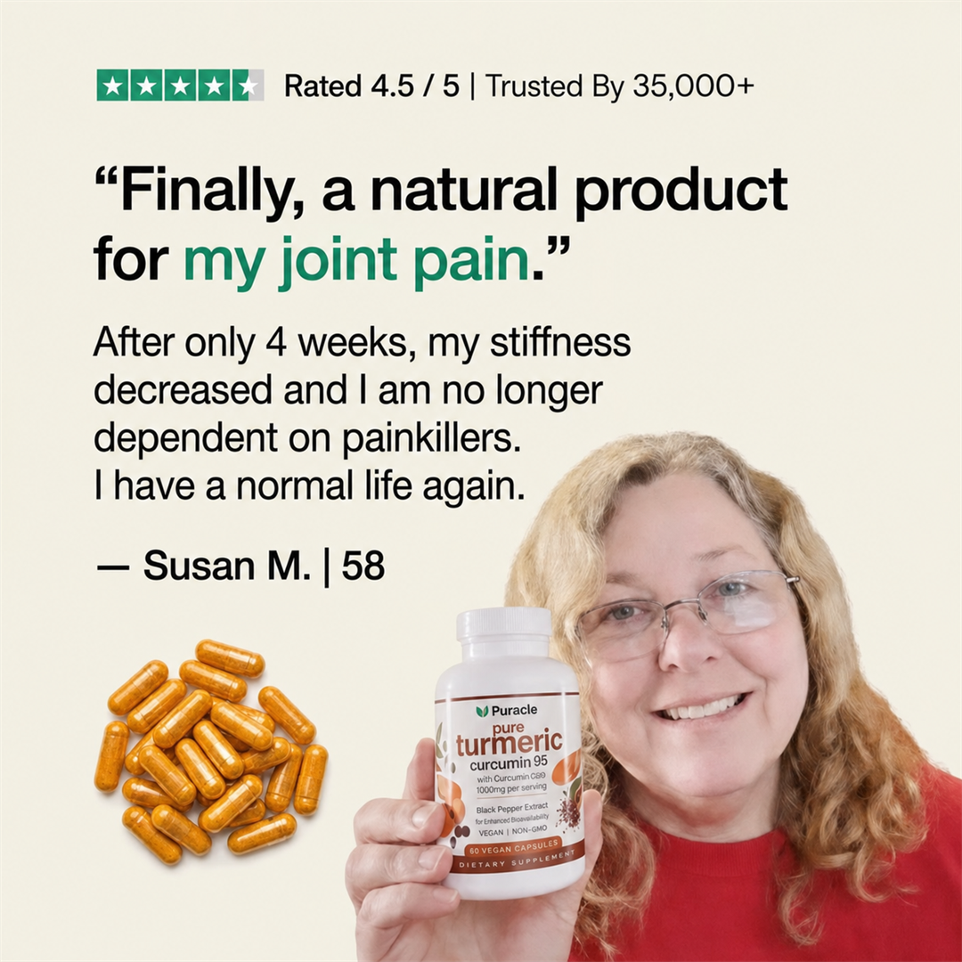 Pure Curcumin Turmeric Capsules (1,000mg)