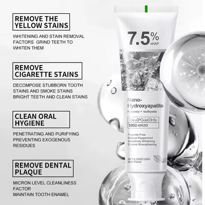 Hydroxyapatite Remineralizing Toothpaste