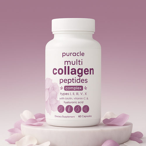 Puracle multi collagen peptides complex, 60 capsules