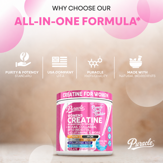 Puracle Shelf Builder - Womens Creatine Main