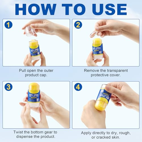 Urea heel and callus stick 6
