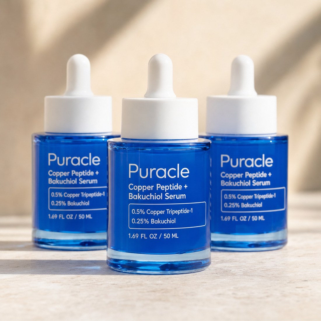 Puracle Copper Peptide + Bakuchiol Serum — For the Lines That Have Started Staying Put