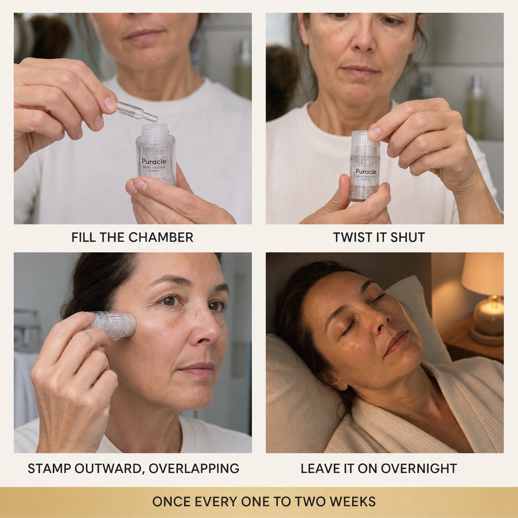 How to use it, in four steps