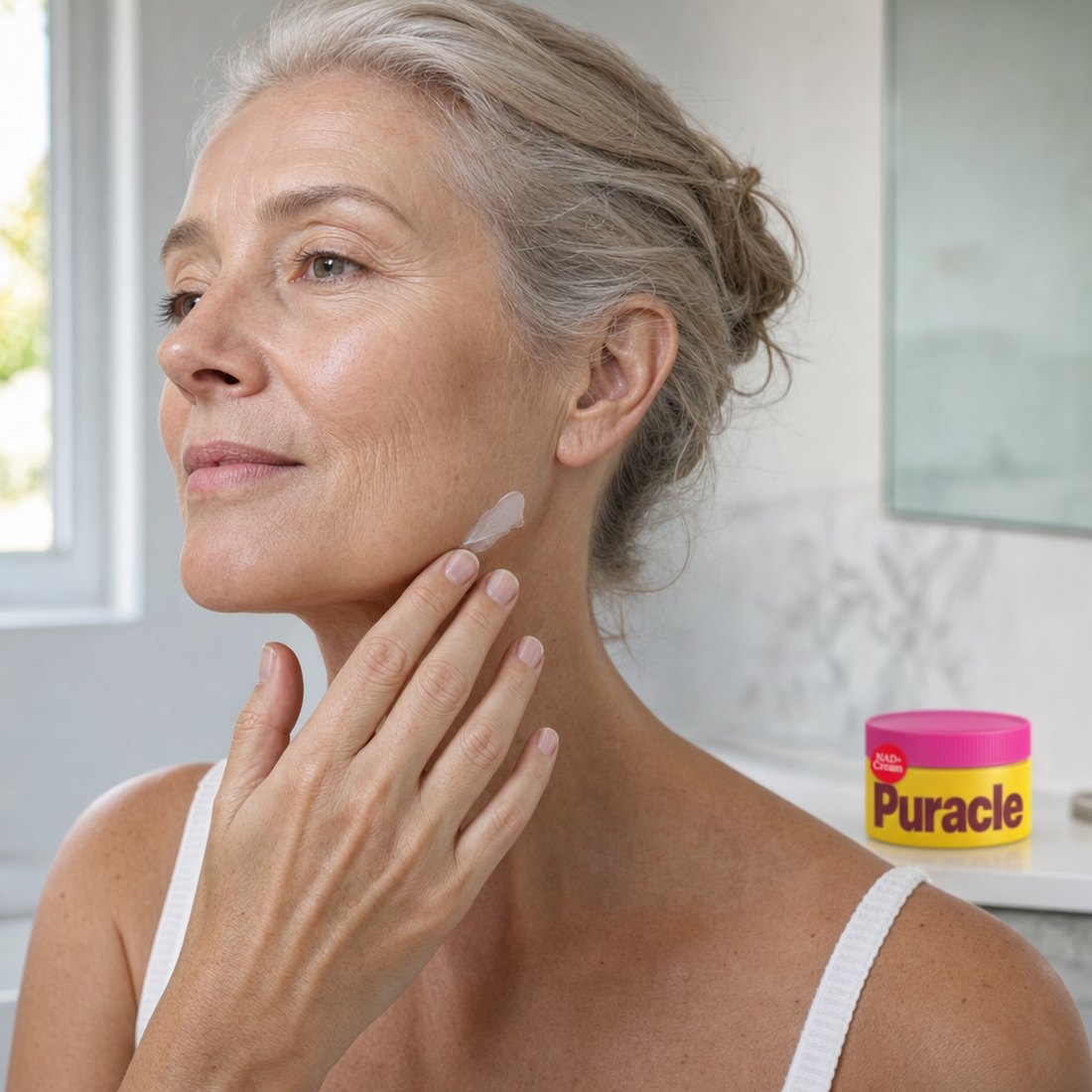 Puracle NAD+ Face & Neck Cream for Dull, Tired-Looking Skin