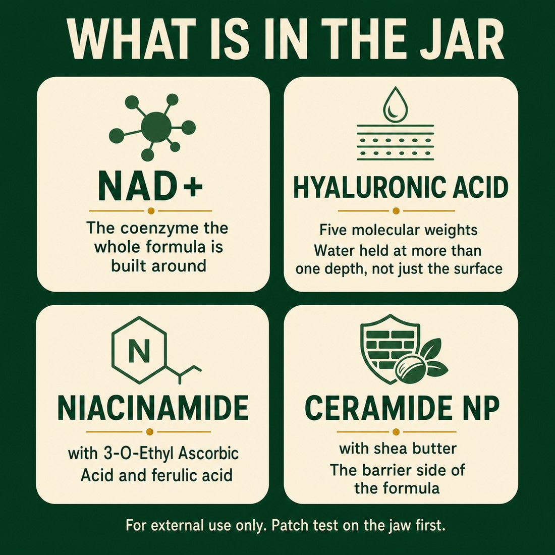 Puracle NAD+ Face & Neck Cream for Dull, Tired-Looking Skin