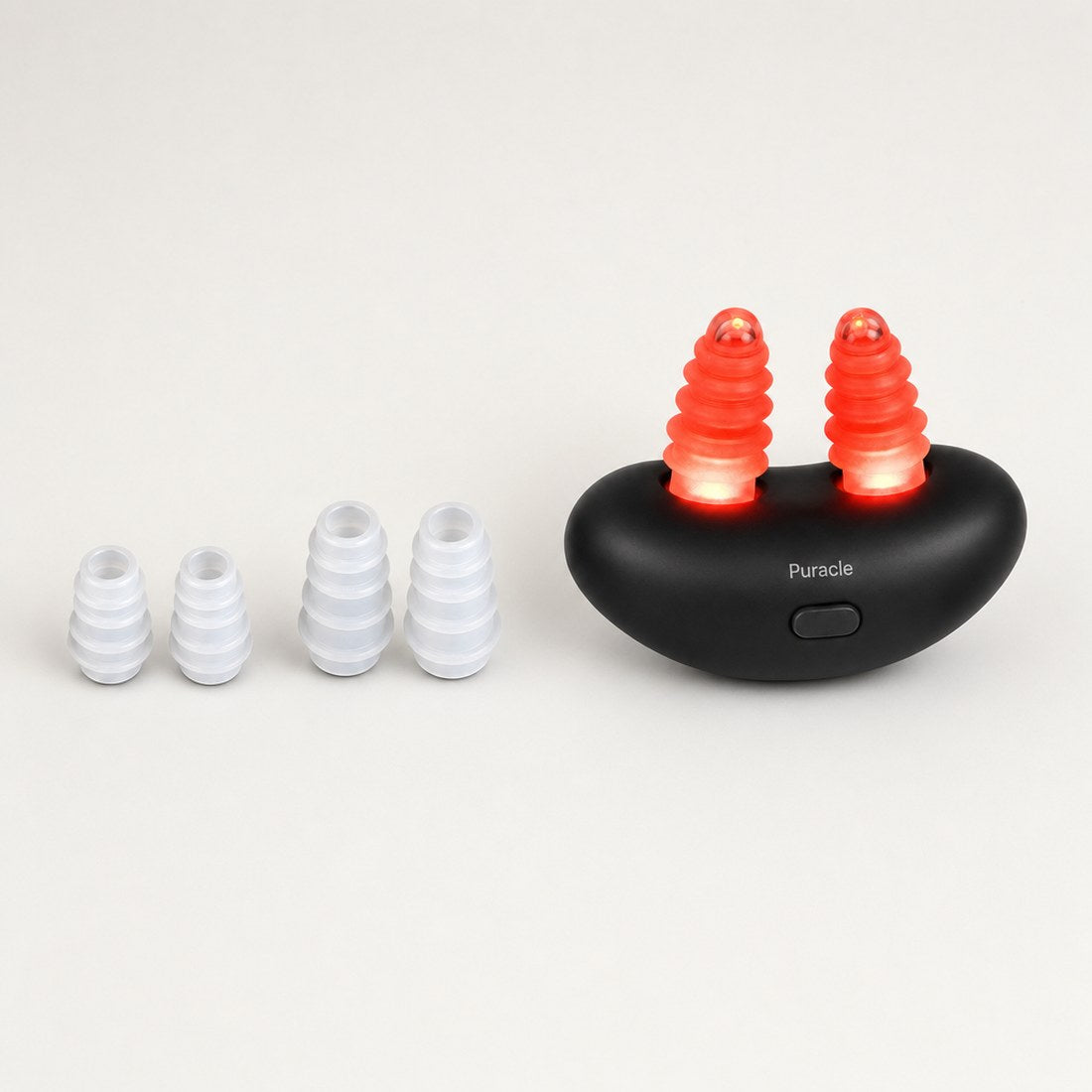 The two pad sizes side by side, regular and large