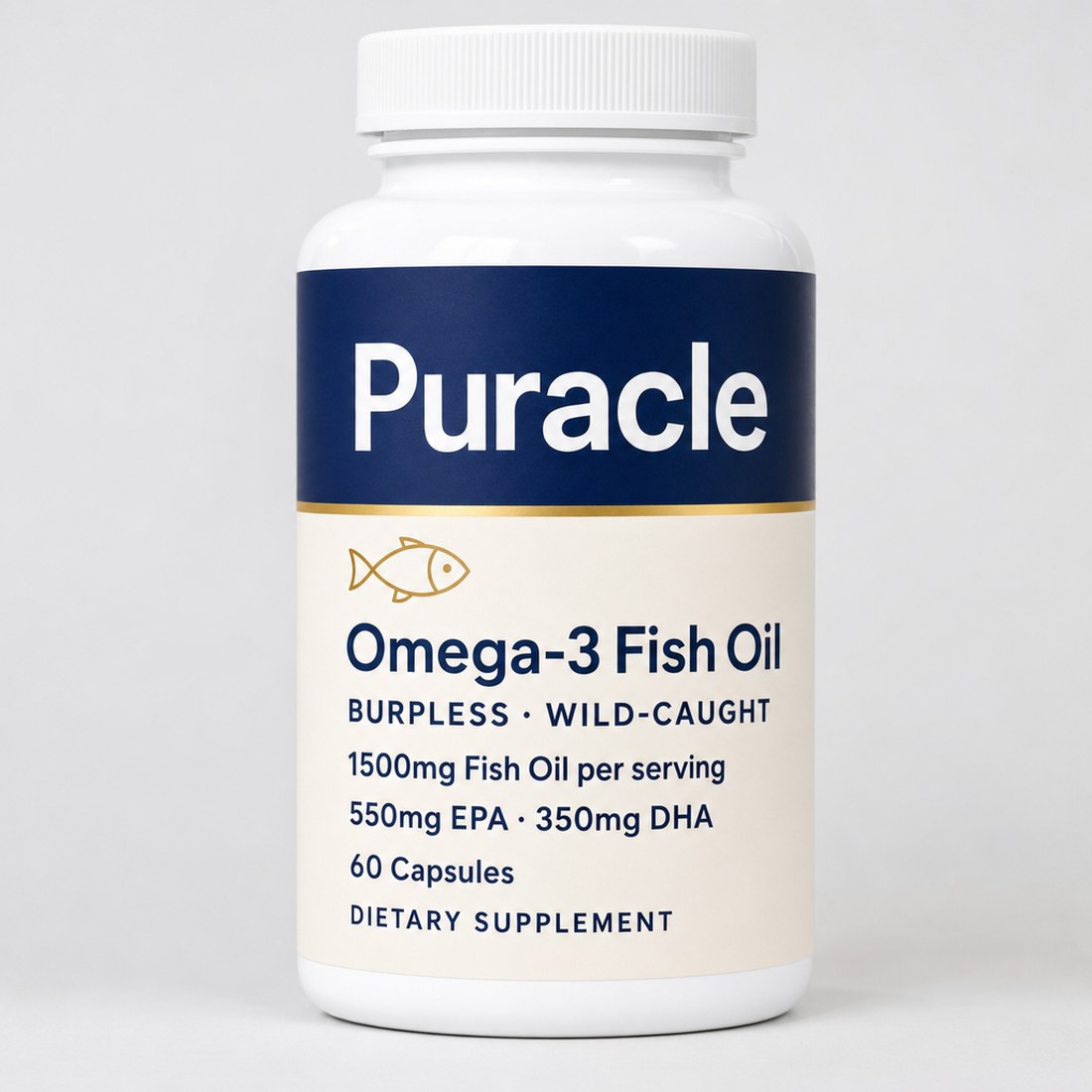 Puracle Omega-3 Without the Fish Burps