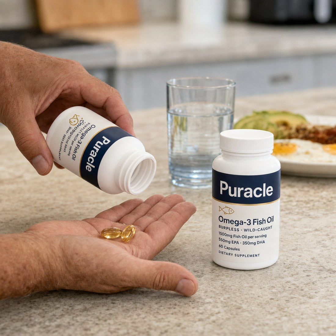 Puracle Omega-3 Without the Fish Burps