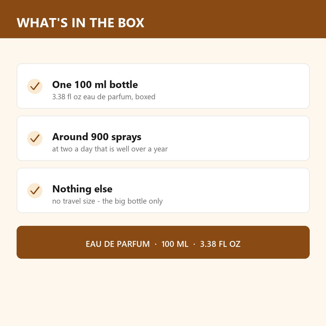 What is in the box