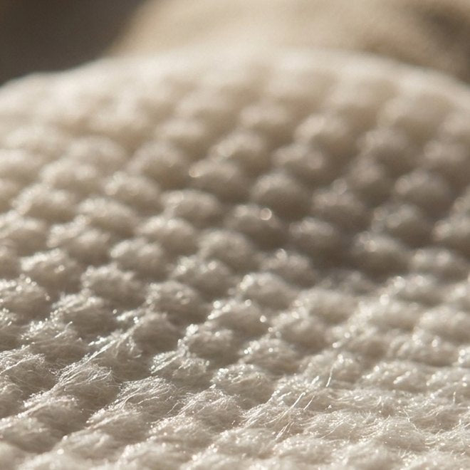 Pore refining pads in use