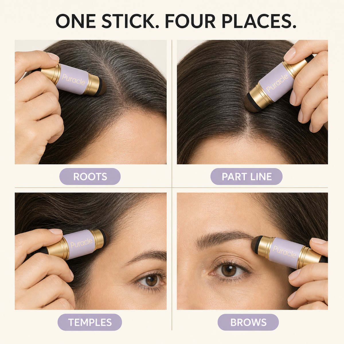 Instant Gray & Thinning Spot Cover Stick